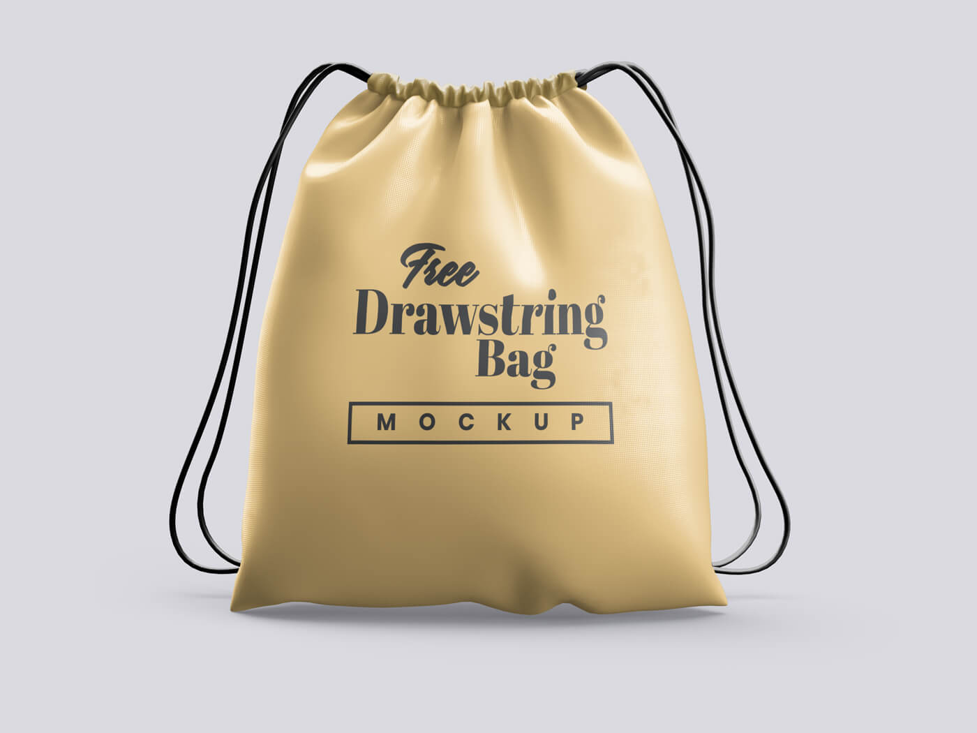 Drawstring Bag Mockup Vectogravic Design