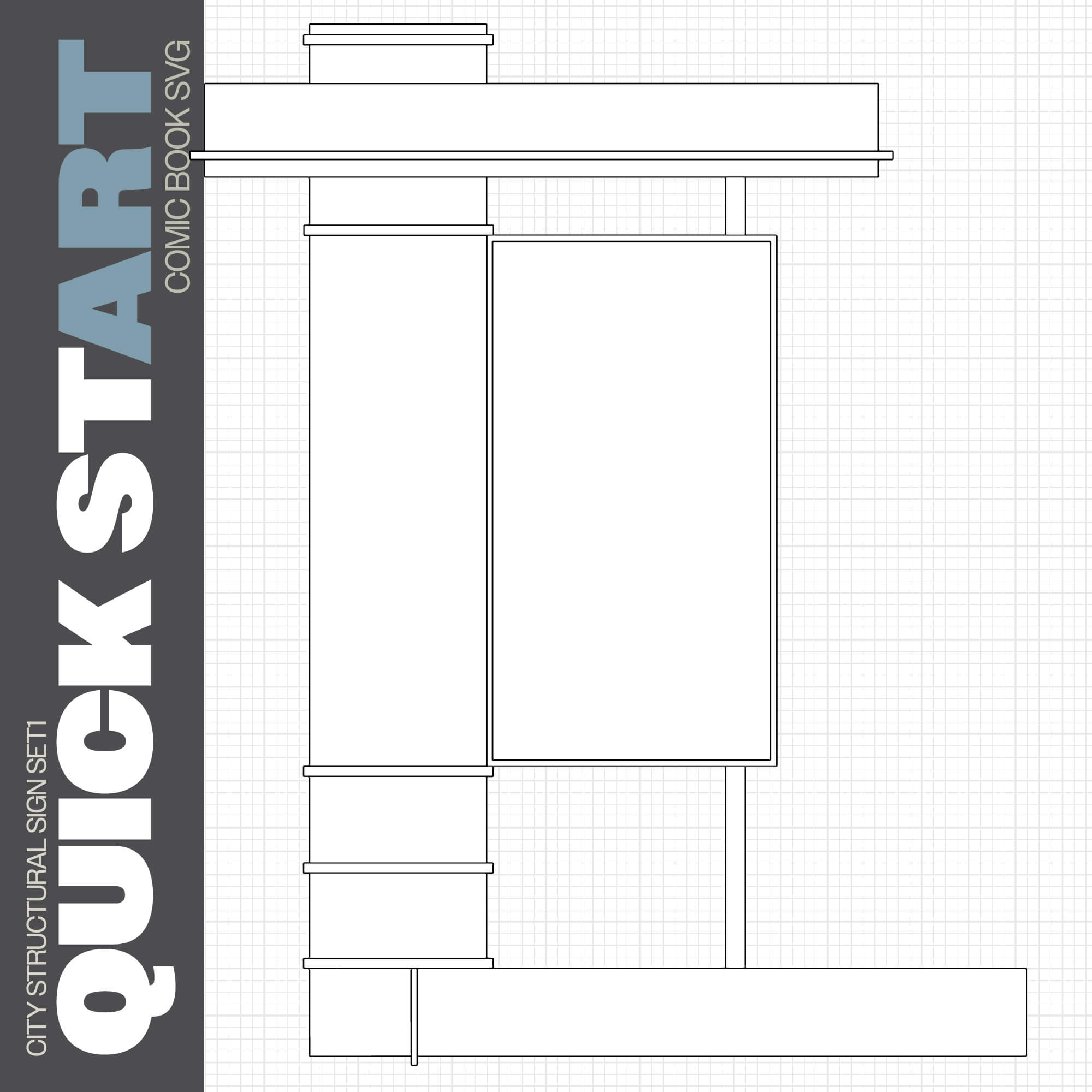 Back Parallel Preview - QuickstArt Commercial Structural Sign Set – Scalable Vector Graphics for Shopping Centers & Commercial Buildings Back Parallel Preview - QuickstArt Commercial Structural Sign Set – Scalable Vector Graphics for Shopping Centers & Commercial Buildings