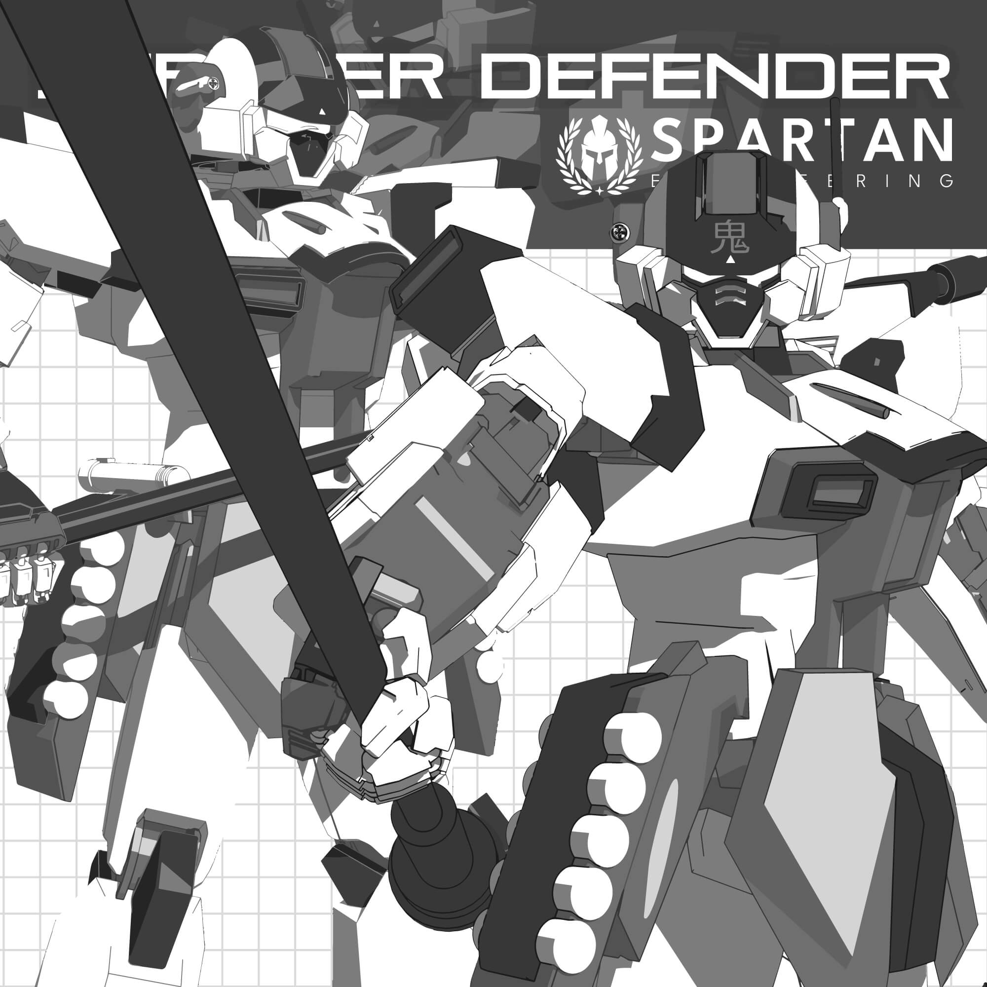 Stryker Defender Class Ghost Model – Scalable Vector Graphics Set