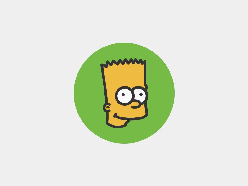 Vector Bart Simpson By Jemmablack On Deviantart - HD Light Patterns for Desktop