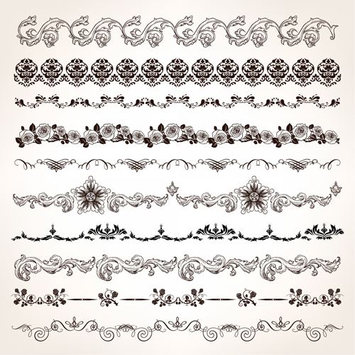 Classic Border Elements Vector Art Graphics Freevector Com - Best Dark Pictures in Full HD