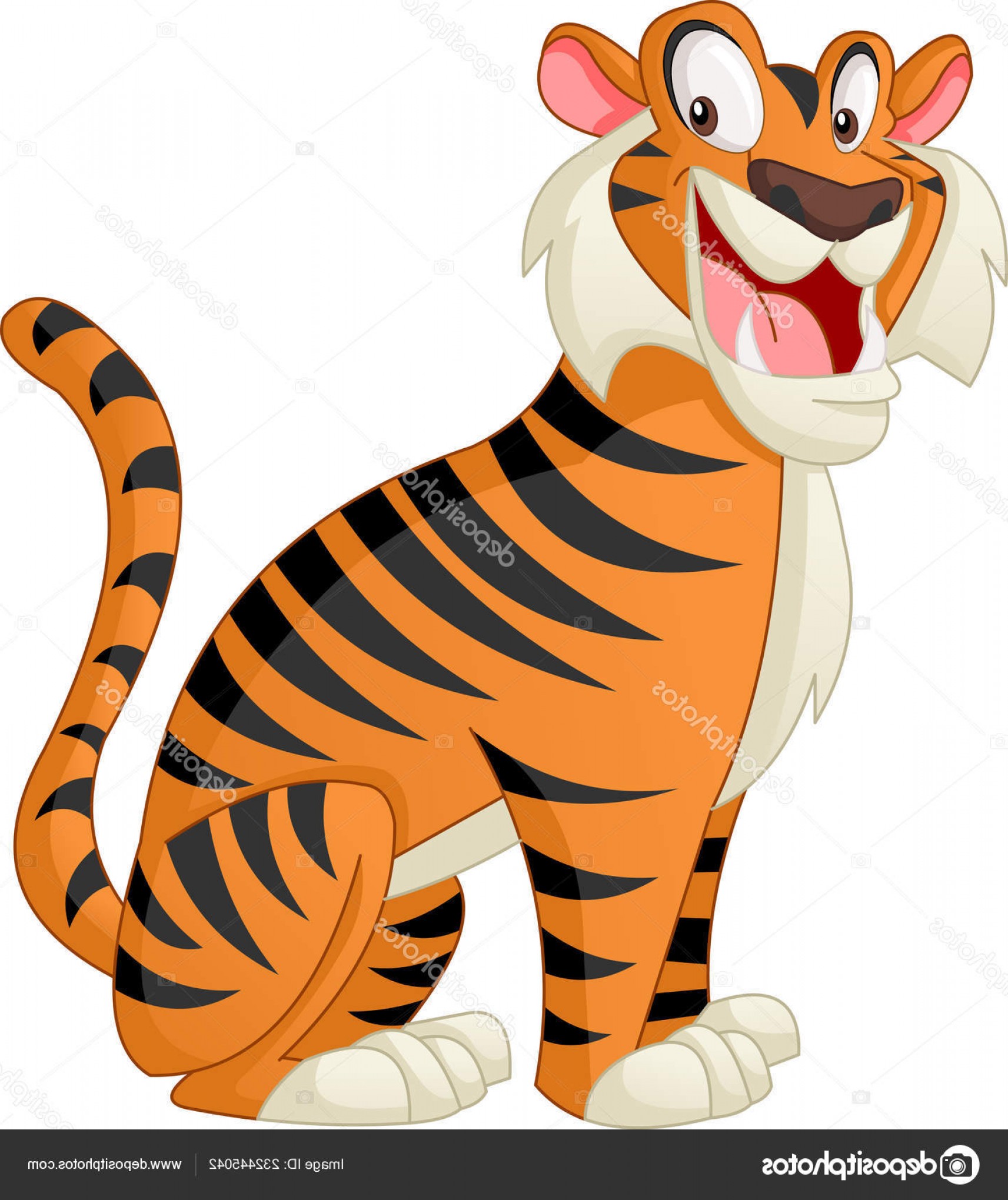 Cute tiger drawing at paintingvalley.com