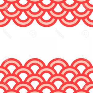 geometric border vectorified
