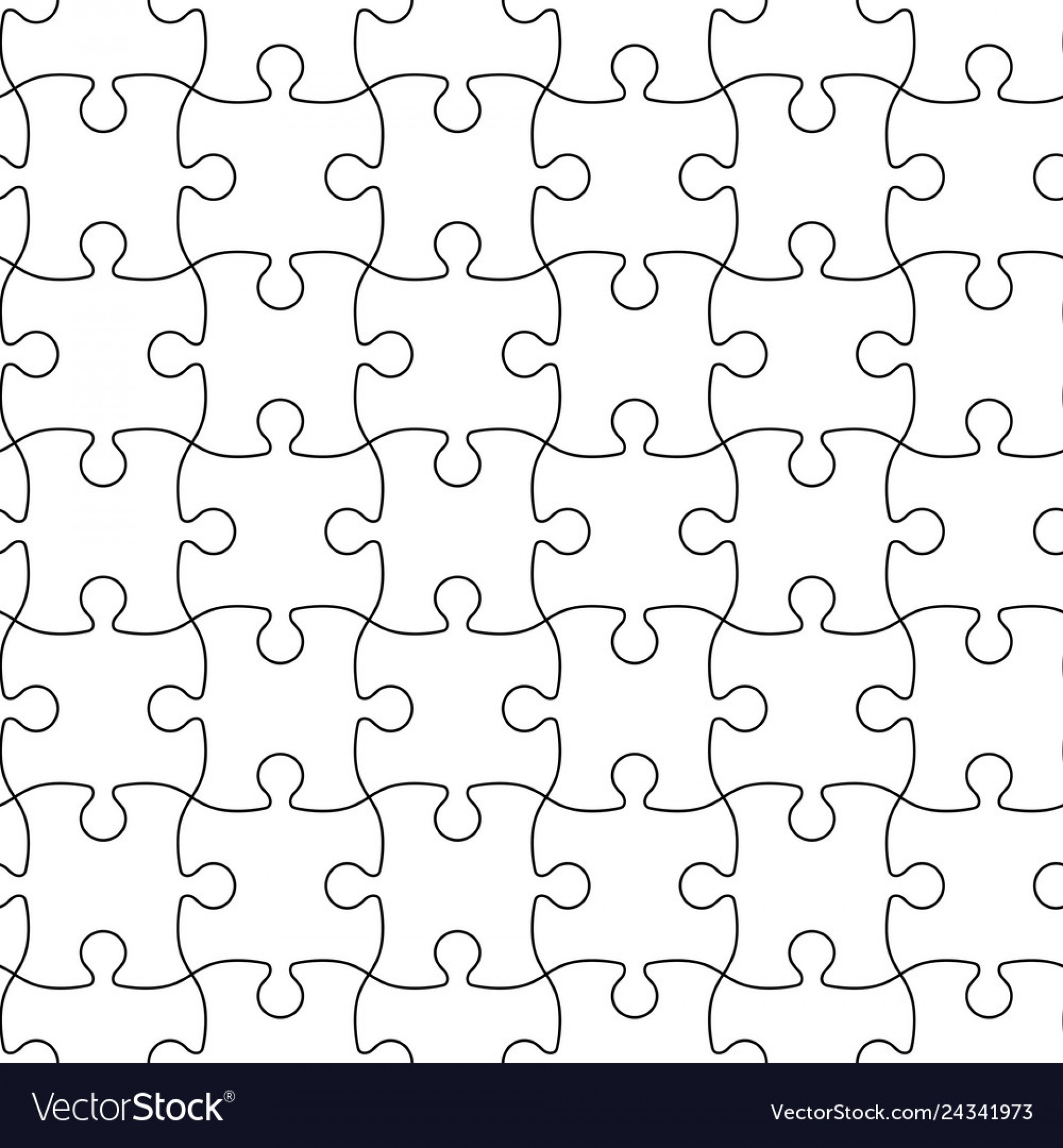 jigsaw puzzle vector generator at vectorifiedcom