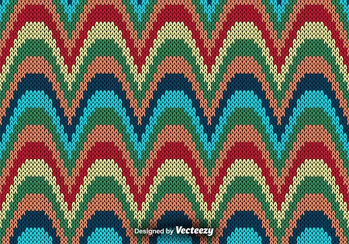 Premium Vector Knit Pattern - Beautiful Colorful Pattern - Retina
