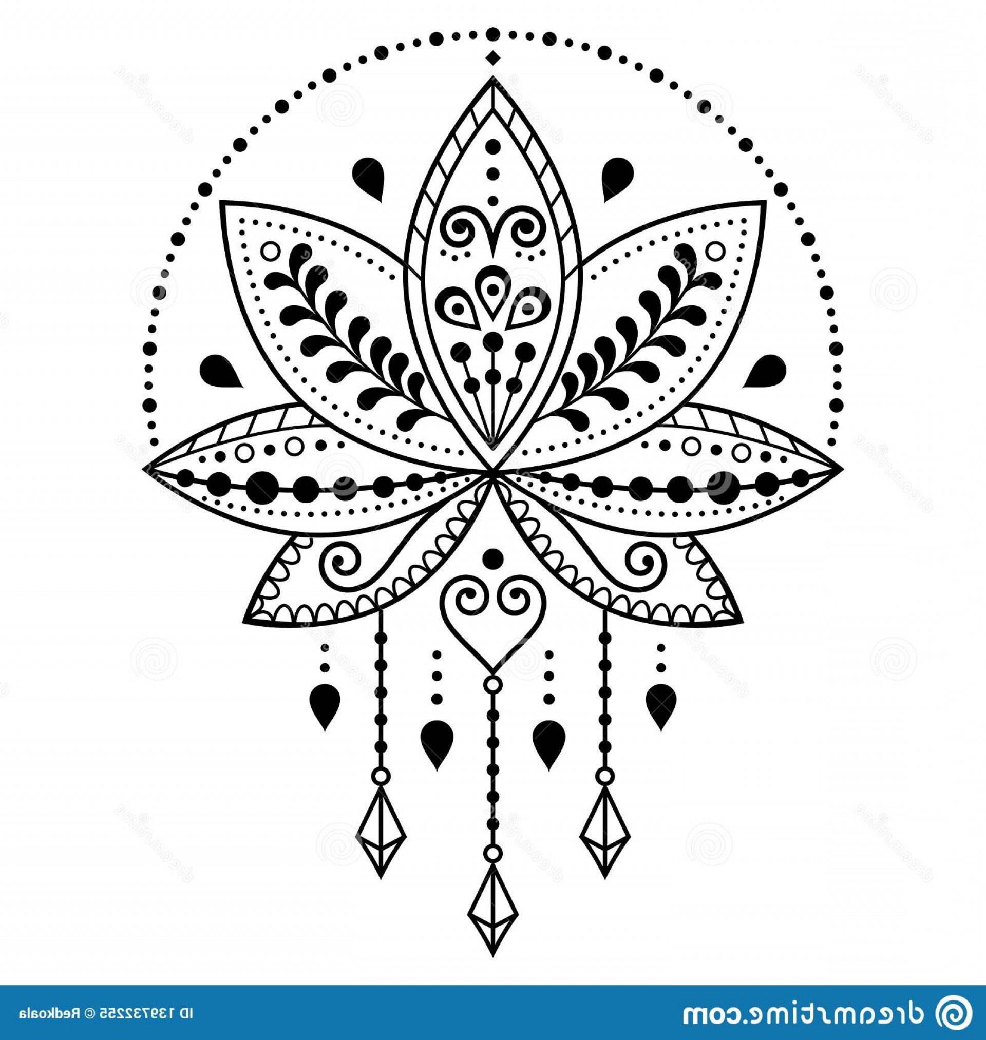 lotus pattern vector at vectorifiedcom collection of lotus pattern