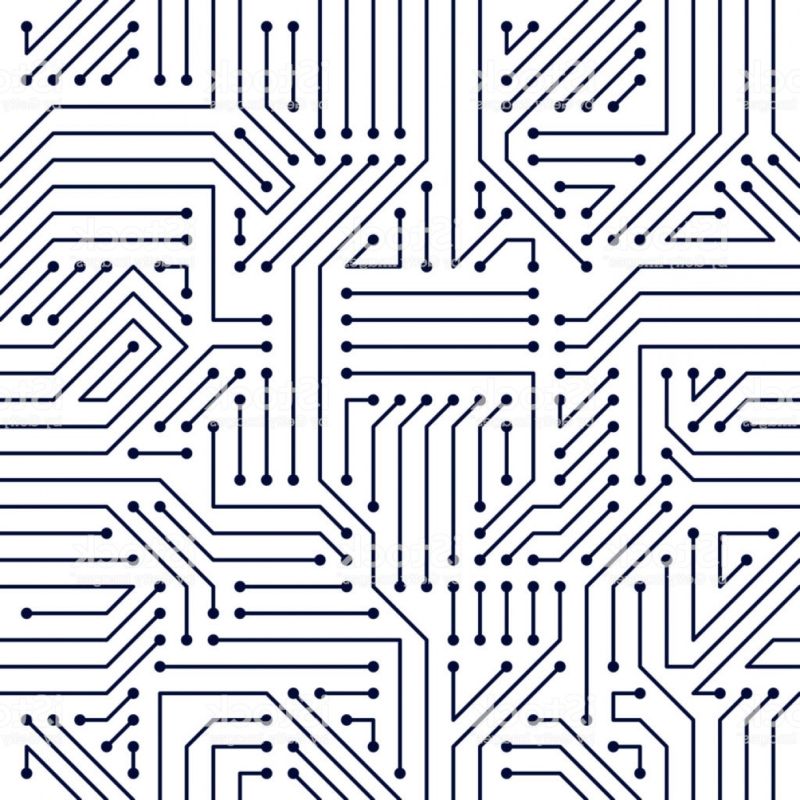 Premium Vector Microchip Banner - Download Artistic Geometric Wallpaper | HD