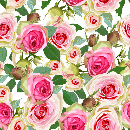 Rose Vector Pattern At Vectorified Com Collection Of Rose Vector - Nature Picture Collection - HD Quality