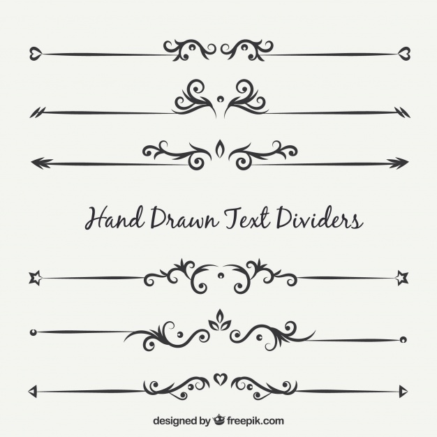 Separator Vector At Vectorified Com Collection Of Separator Vector - Incredible Retina Vintage Illustrations | Free Download