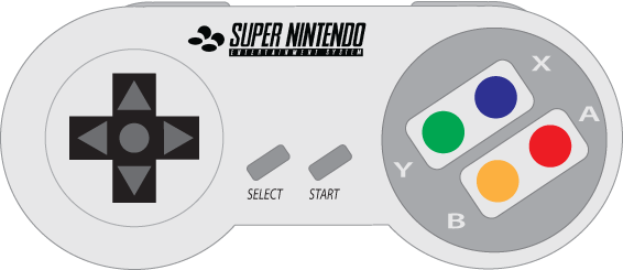 Snes Controller Free Vector Freeimages - Dark Textures - Modern Desktop Collection