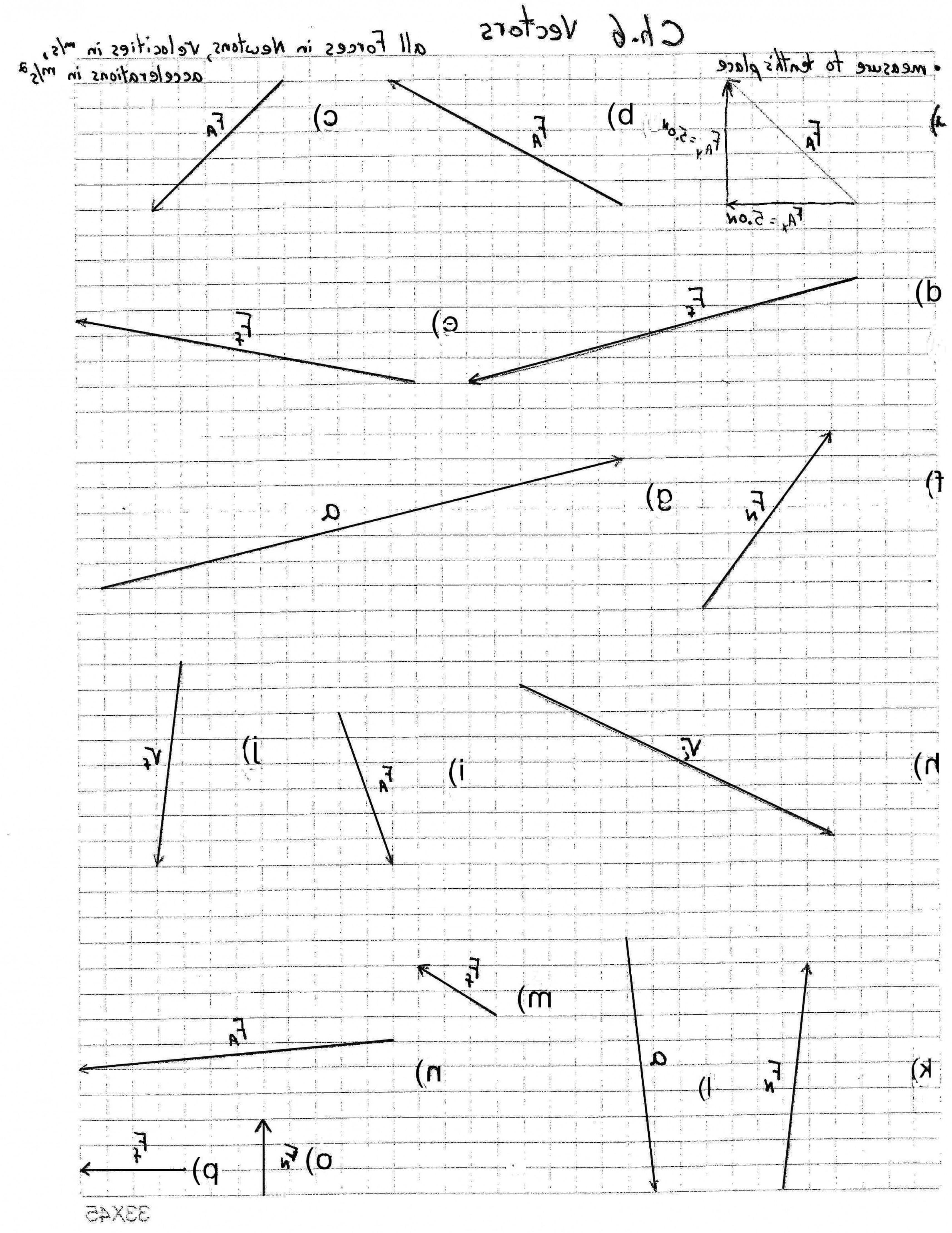Vector addition worksheet at vectorified.com