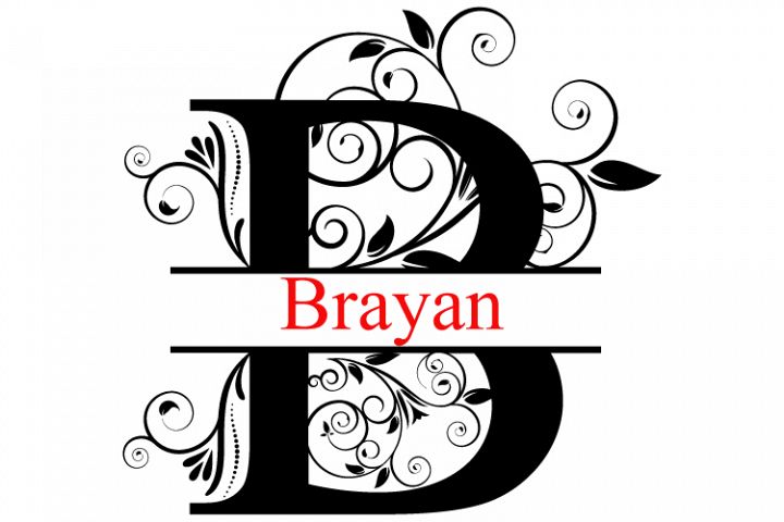 Split monogram svg, split letter svg. Fastest Monogram Maker For Cricut Free