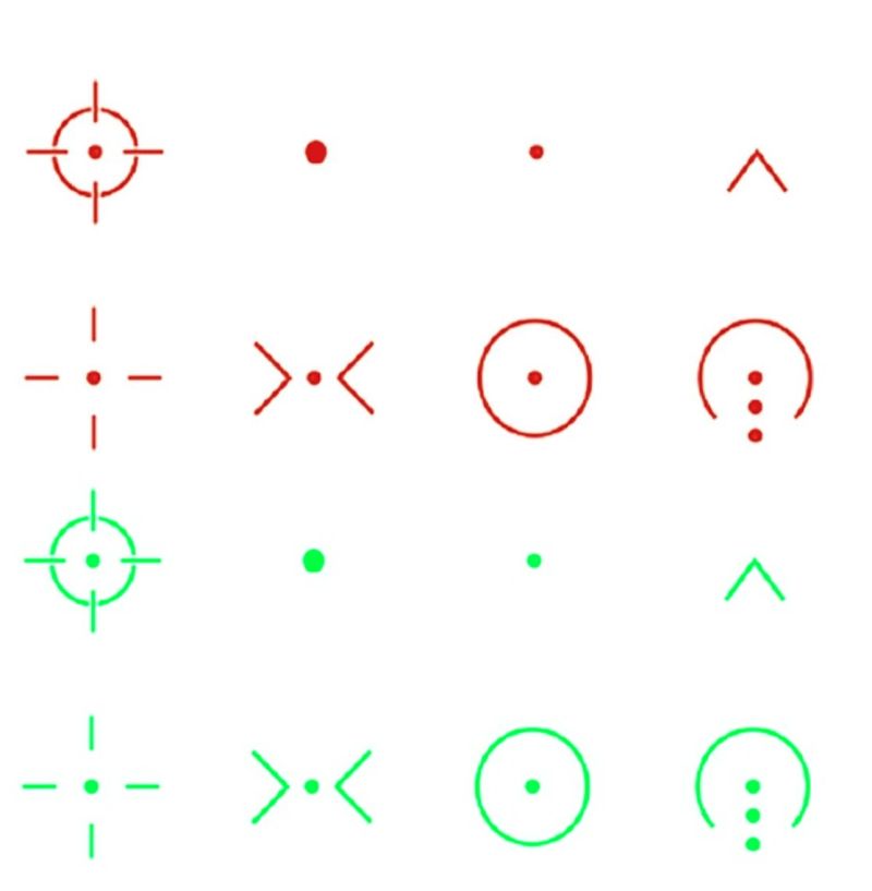 Premium Vector Scope Red Dot Vector Illustration - Colorful Arts - Gorgeous Mobile Collection