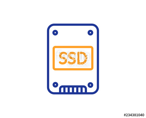 Vector Solid State Drive At Vectorified Com Collection Of Vector - Classic Ocean Pattern - HD