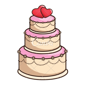 cake icon vectorified married graphic