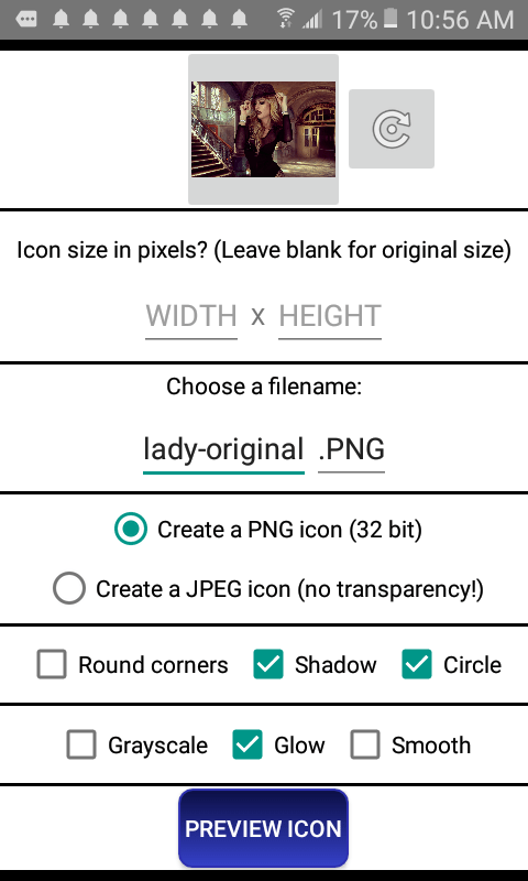 App icon creator at vectorified.com