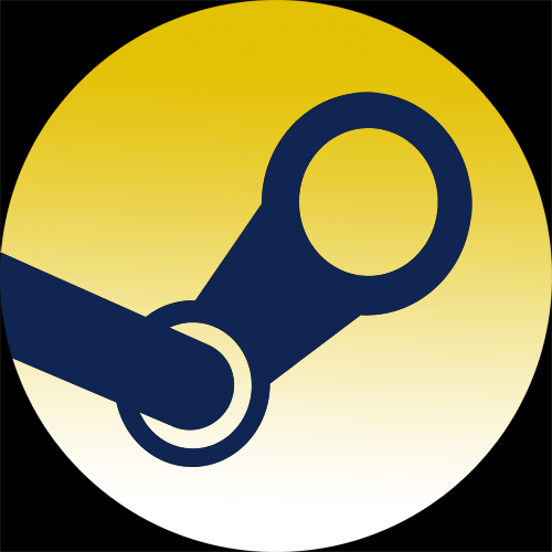 Steam yellow icon at vectorified.com