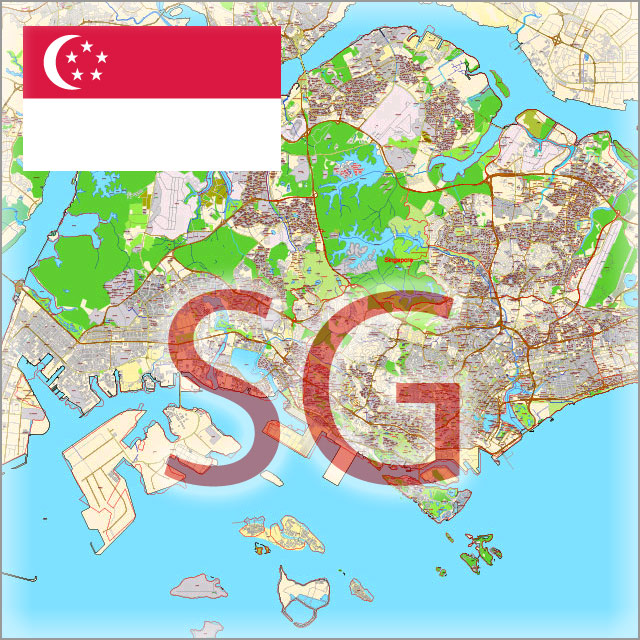 Singapore flag transparent watercolor painted brush, singapore, singapore flag, singapore flag vector png transparent clipart image and psd file for free . Singapore City Maps Vector Urban Plans in the Adobe Illustrator, PDF