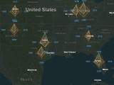 Github Thinkgeo Vectormap Js Html5 Webgl Vector Map Javascript