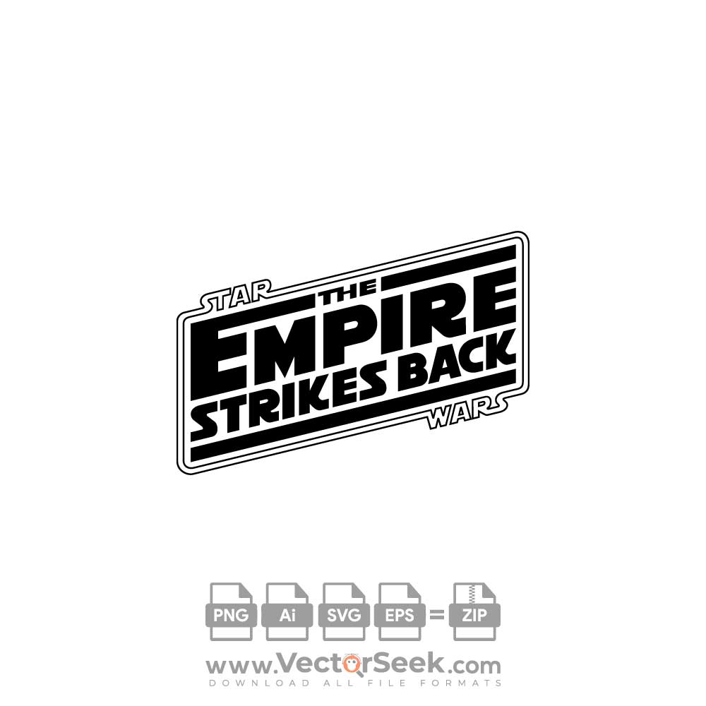 It started in 1977, when the first star wars film hit theaters. The Empire Strikes Back Logo Vector Ai Png Svg Eps Free Download