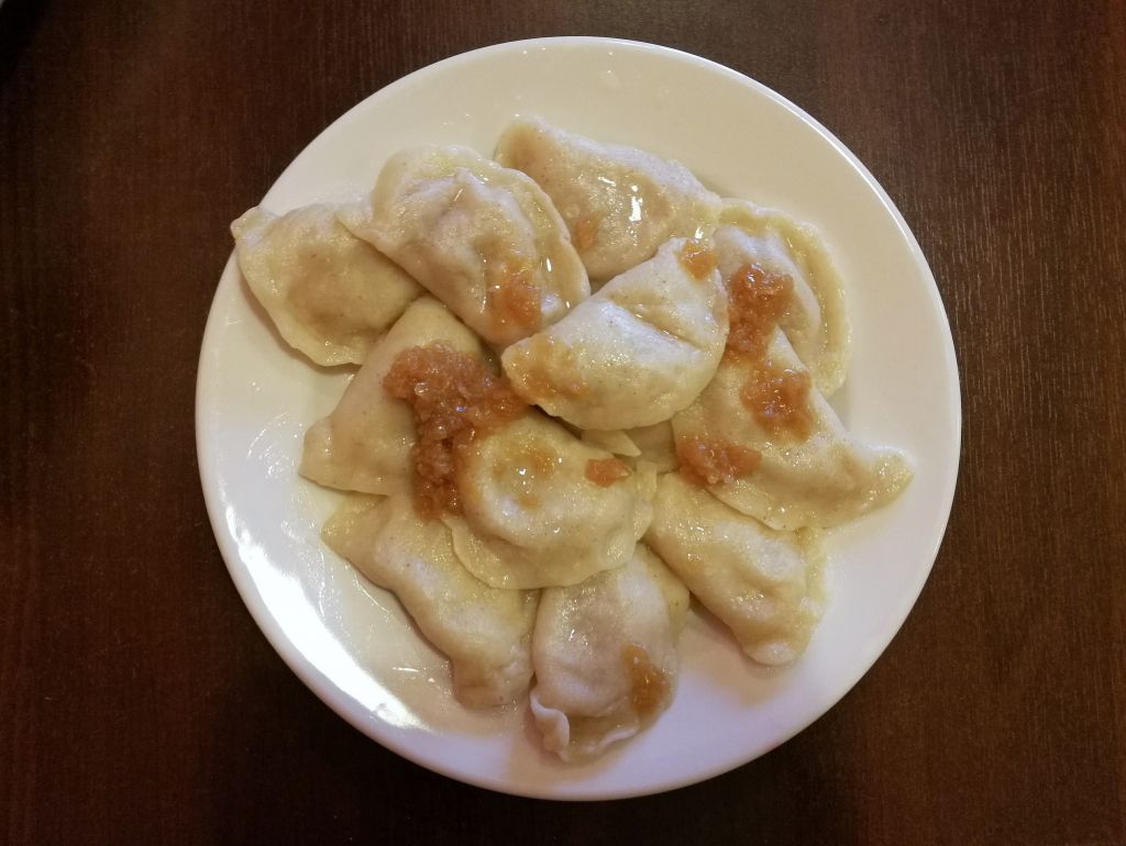 Vegan Pierogi in Krakow