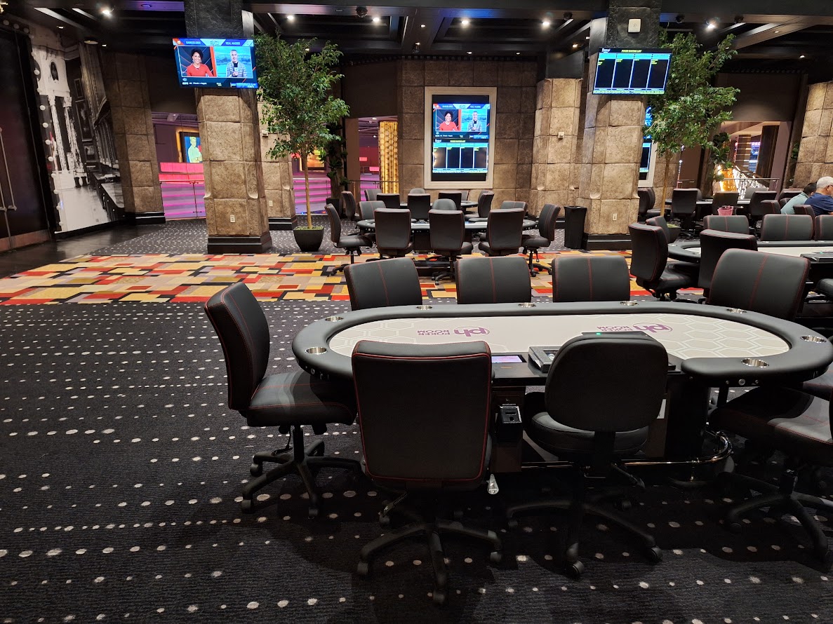 Planet Hollywood poker room, May 9, 2025.