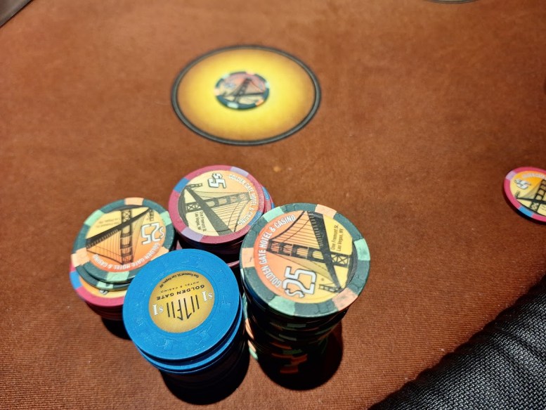 goldengatechips | Vegas Advantage My chips at my last Golden Gate blackjack session