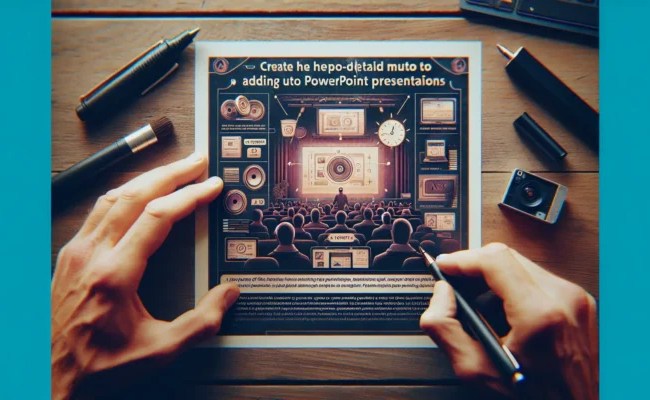 How To Add Audio To PowerPoint - Vegaslide