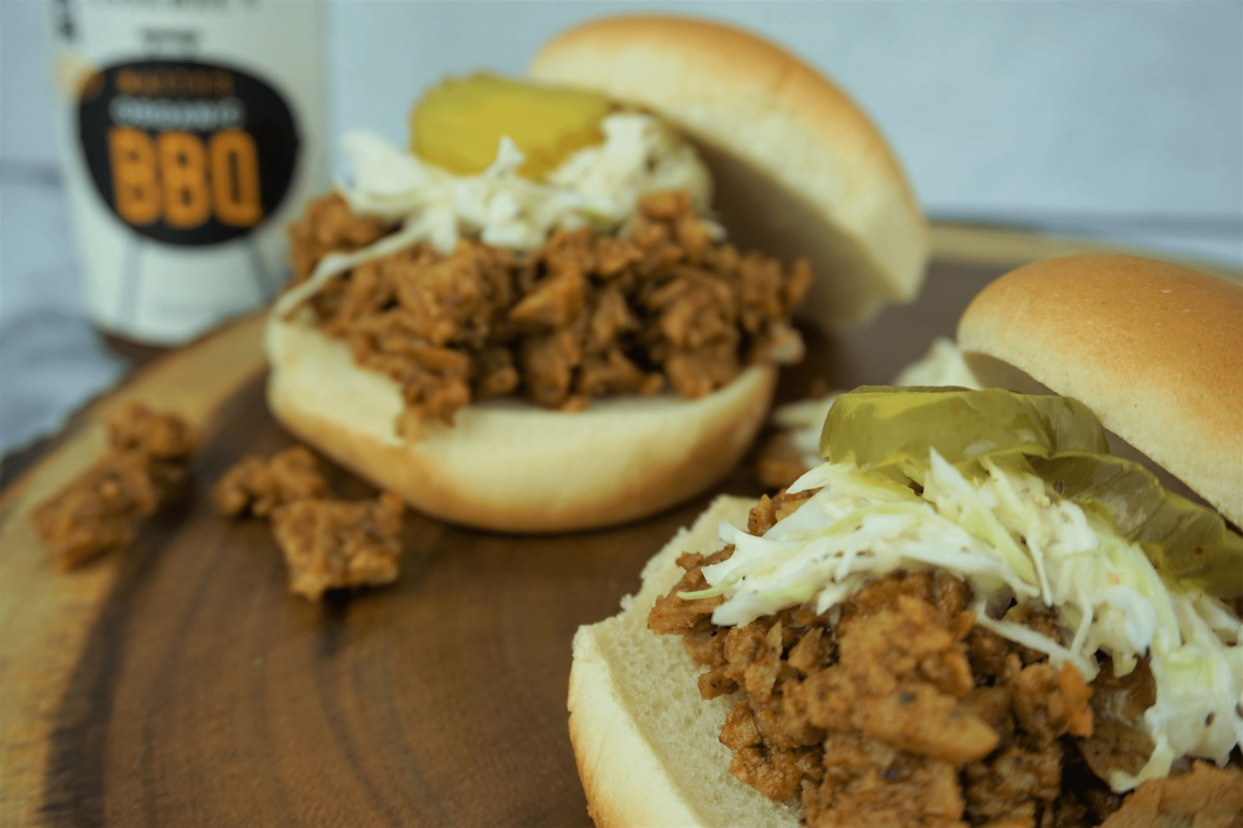 BBQ Seitan Sandwich