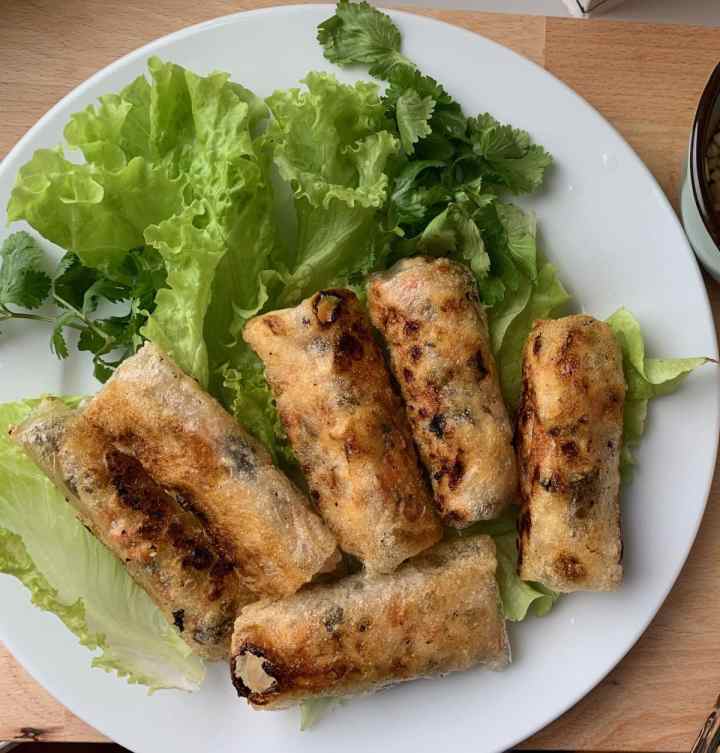 Vegan Fried Spring Rolls
