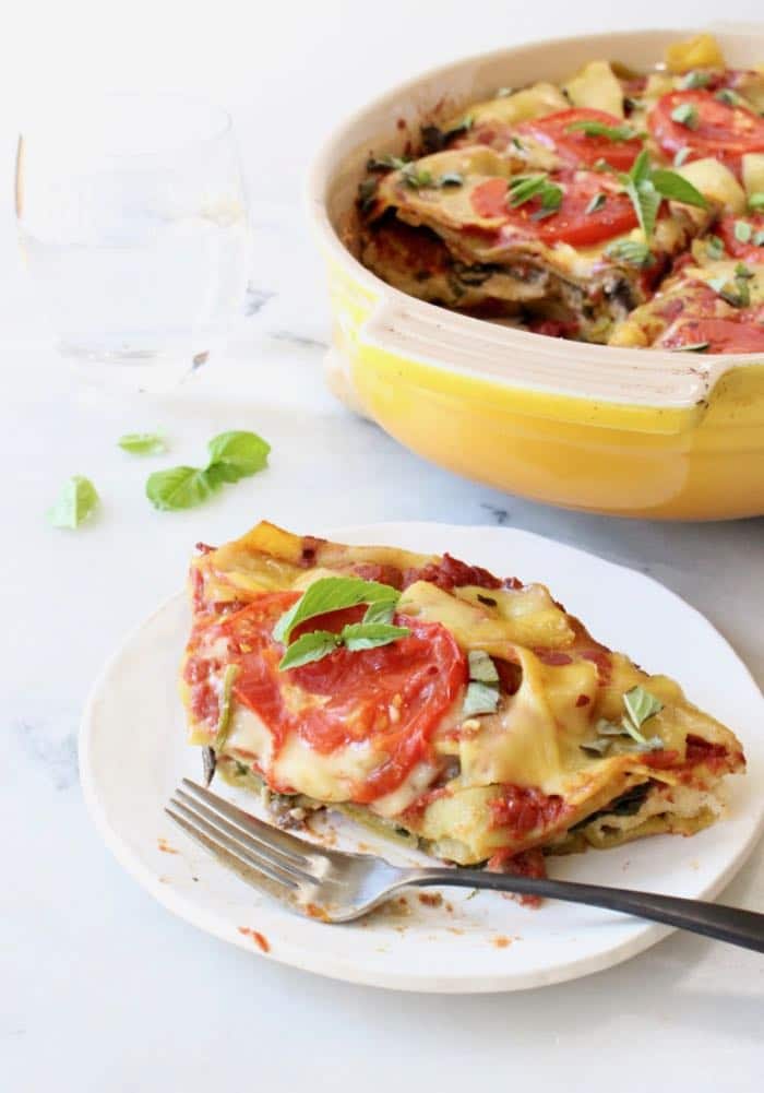Best Vegan Spinach Lasagna Recipe • Veggie Society