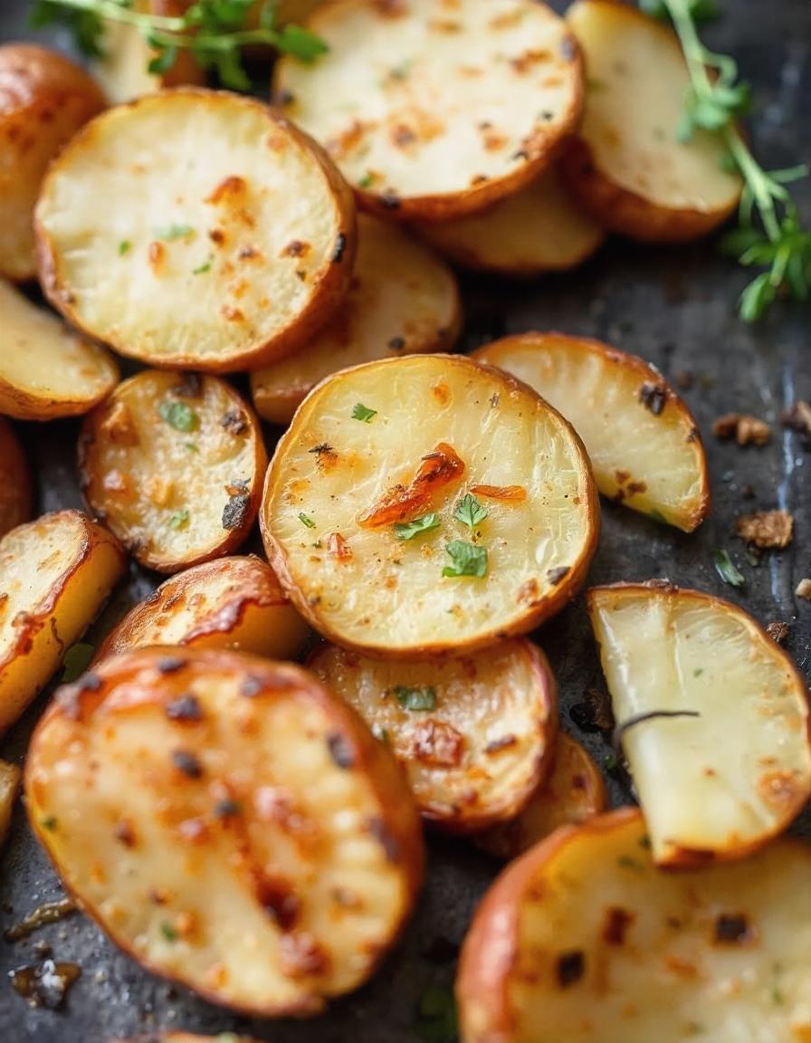 Crispy Smashed Potatoes Recipe