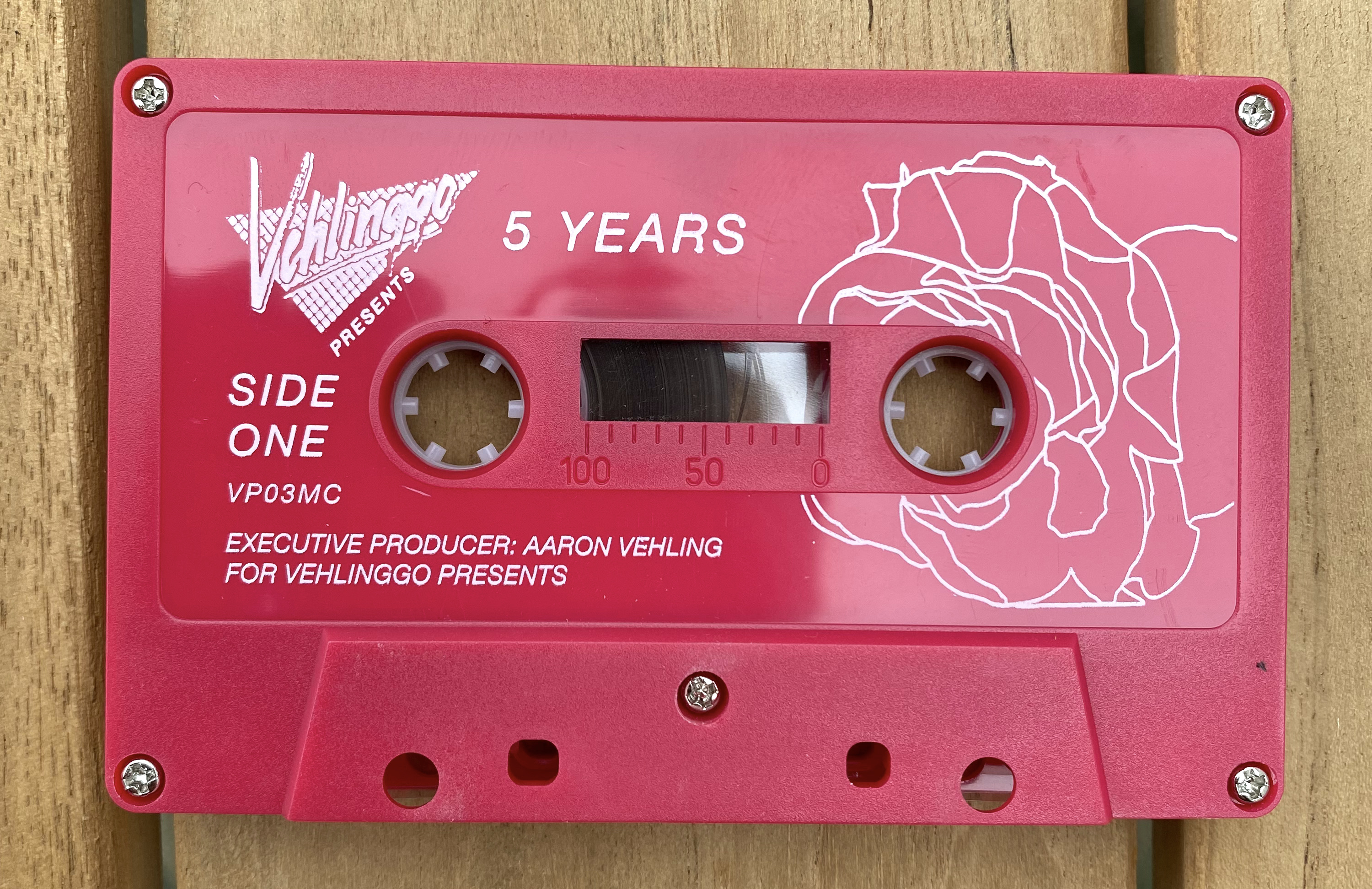vehlinggo presents 5 years tape red