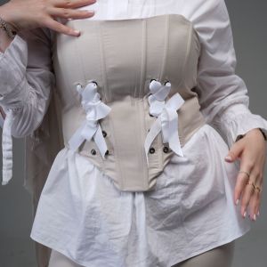 Off-white corset