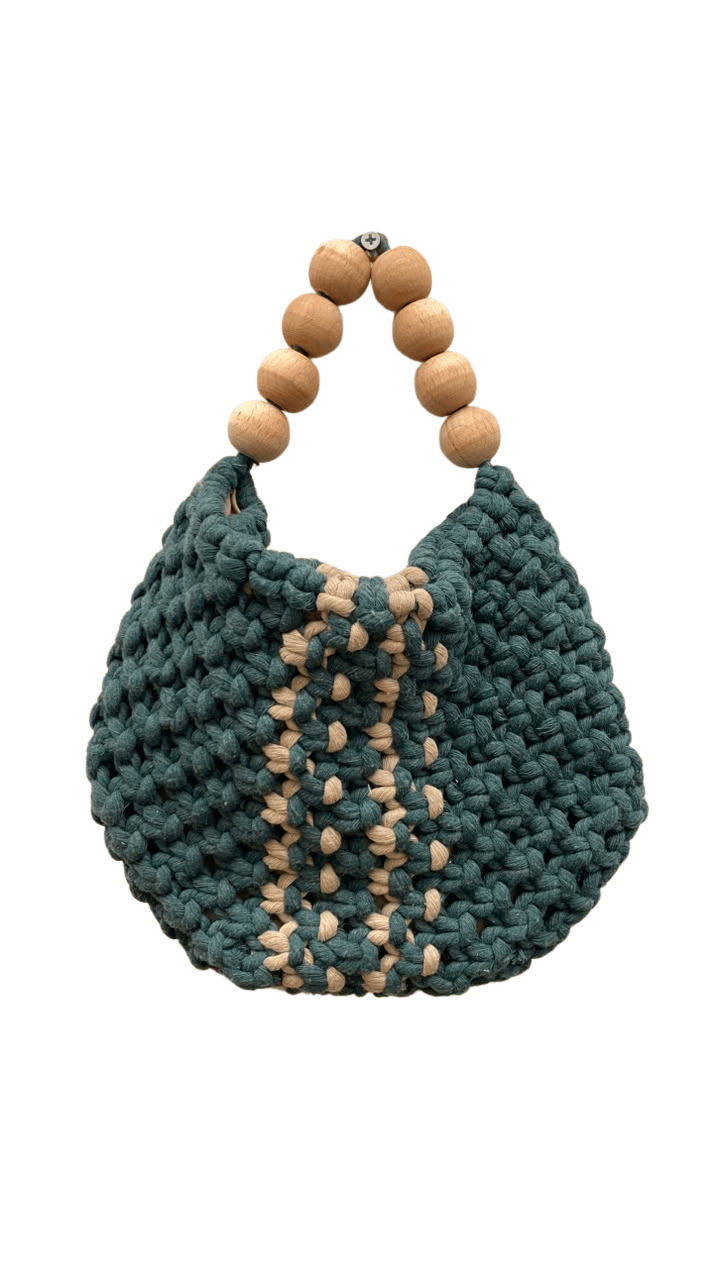 Ocean Beads Crochet Bag