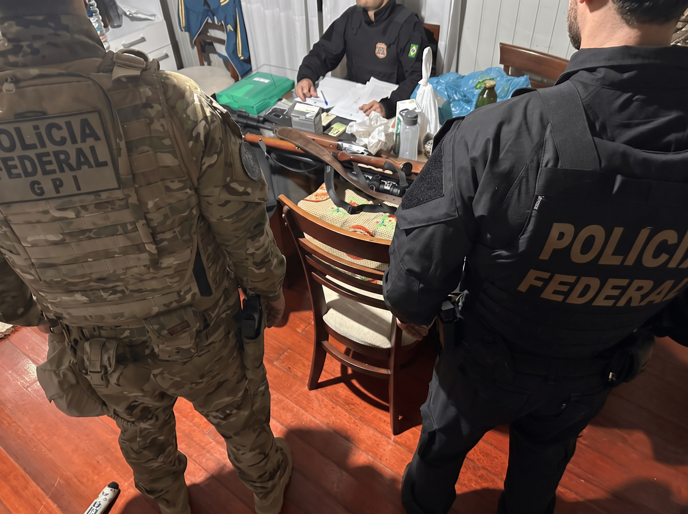 PF prende homem  em operação contra caça ilegal
