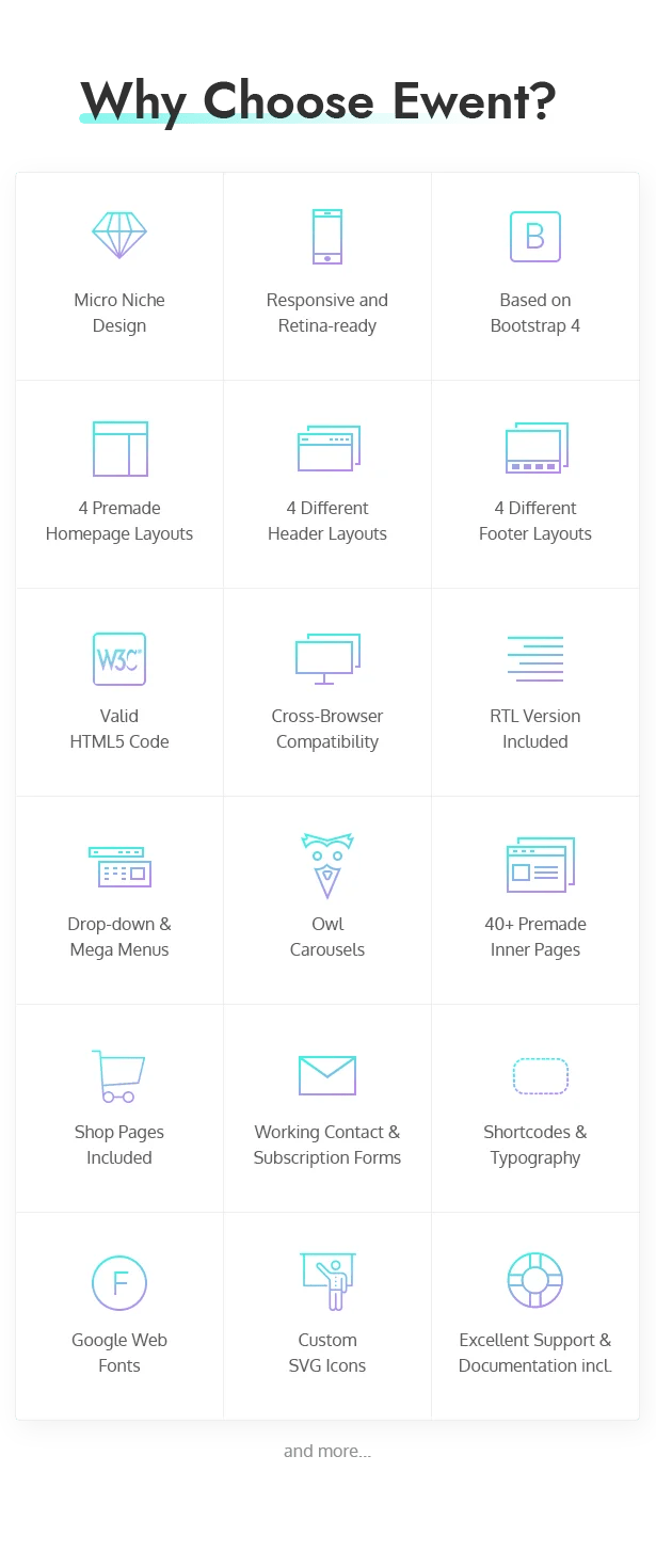 Ewent - Event & Conference Website Template - 2