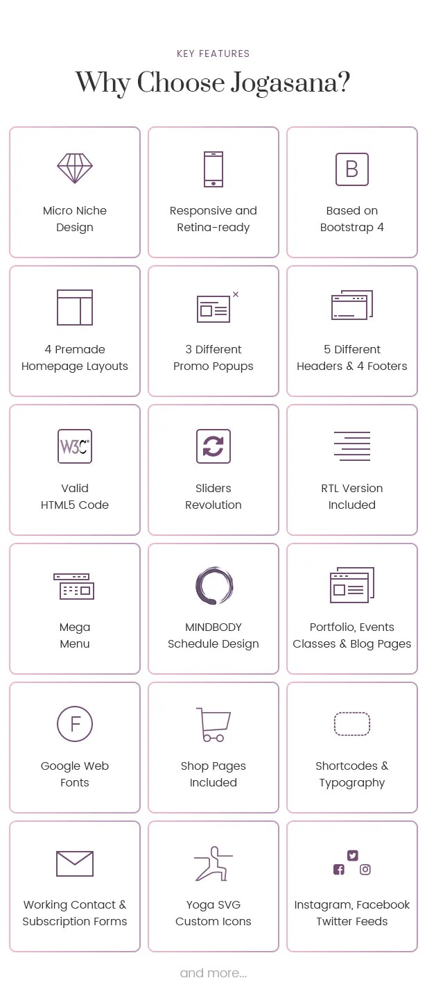 Jogasana - Yoga Oriented Website Template - 2