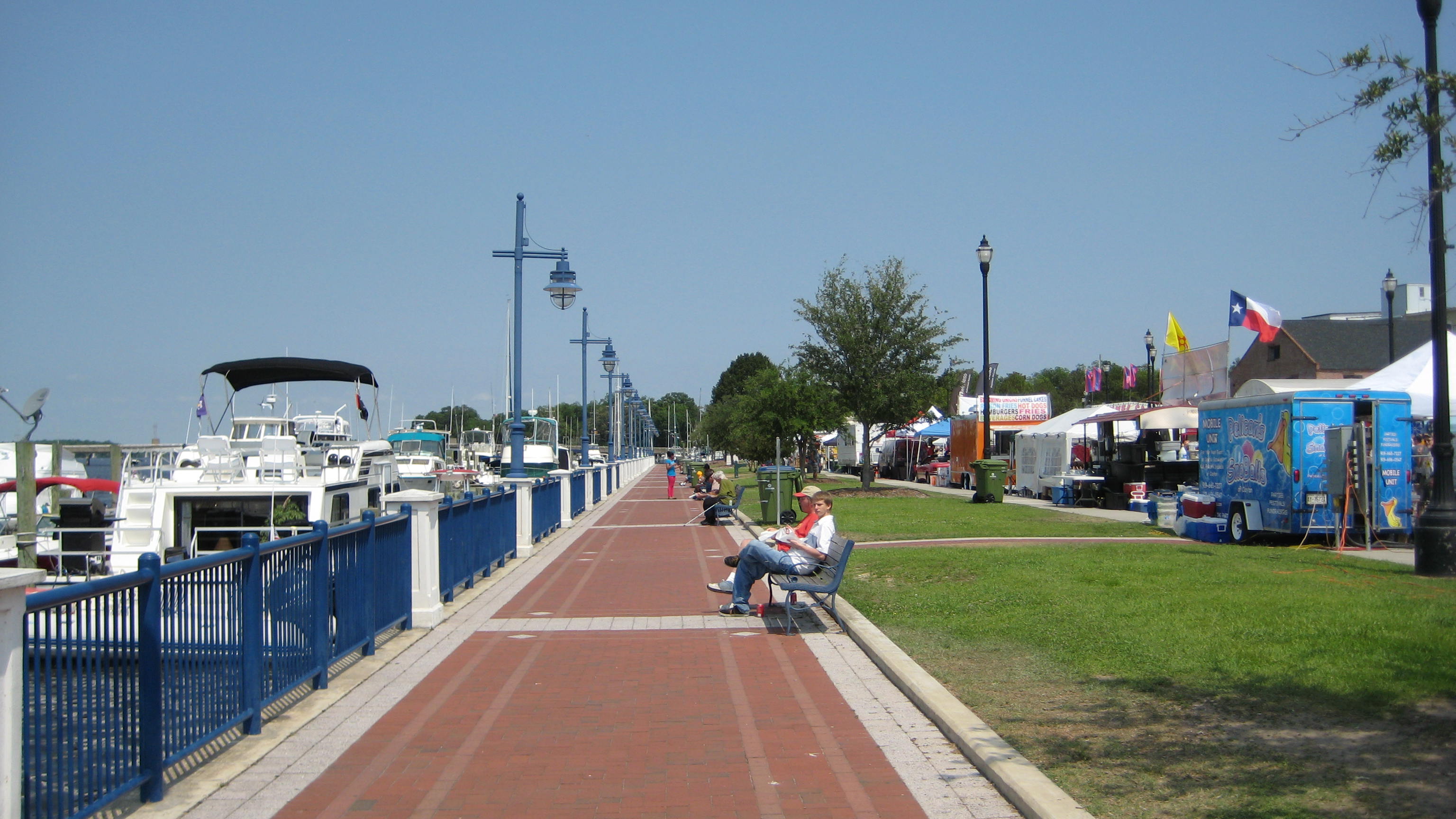 waterfront in Washington's historic downtown