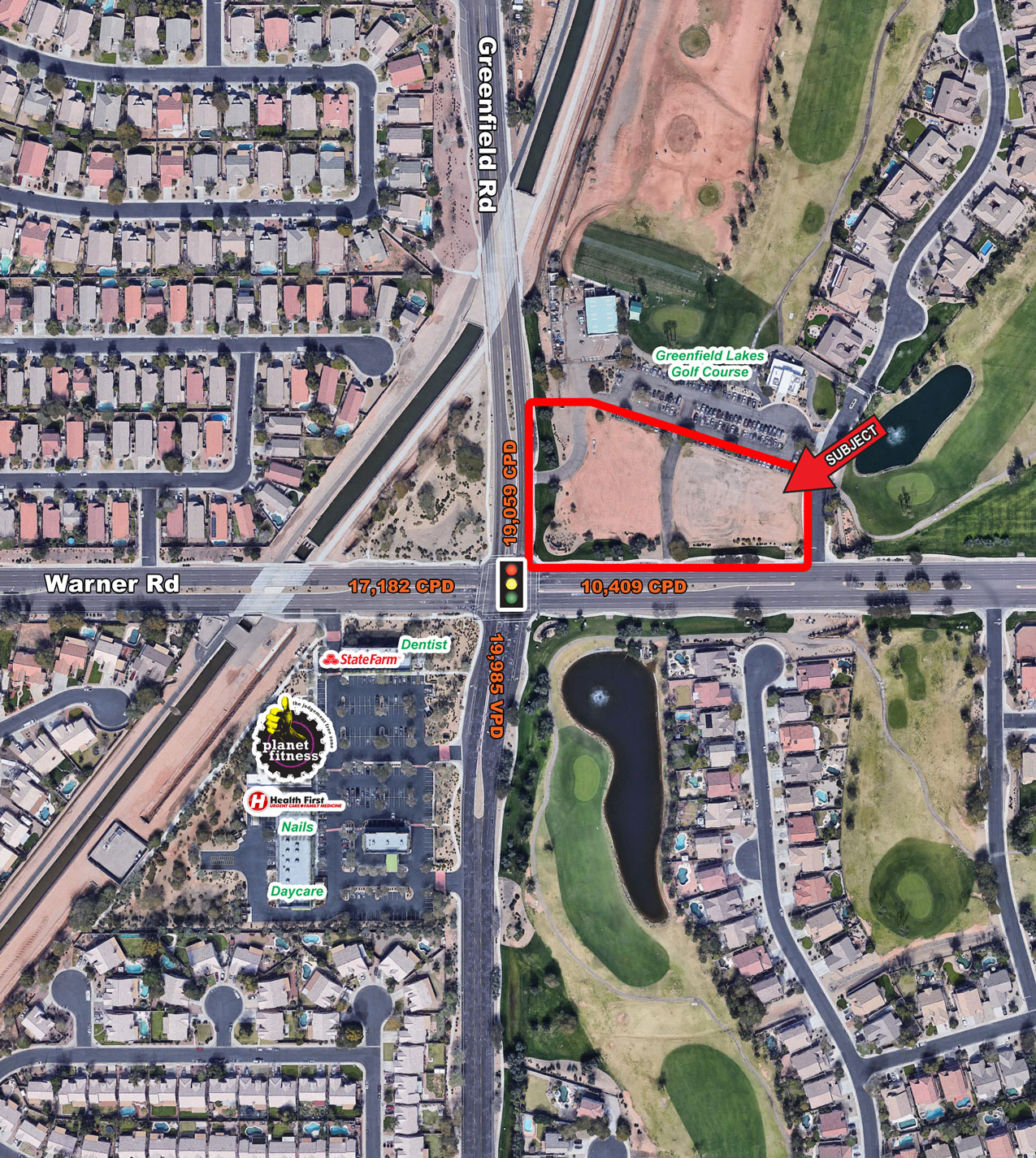 Warner Road And Greenfield Road NEC Velocity Retail Group