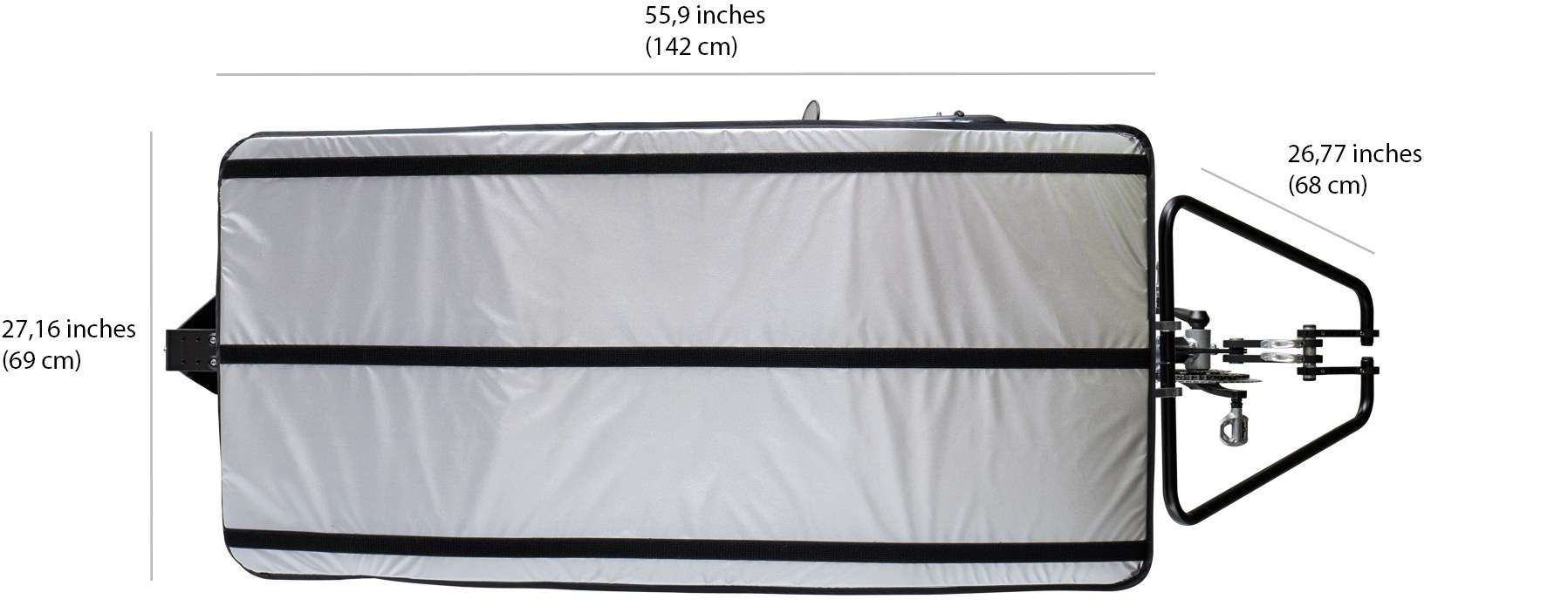 Dimensions of Veltop Power Ride