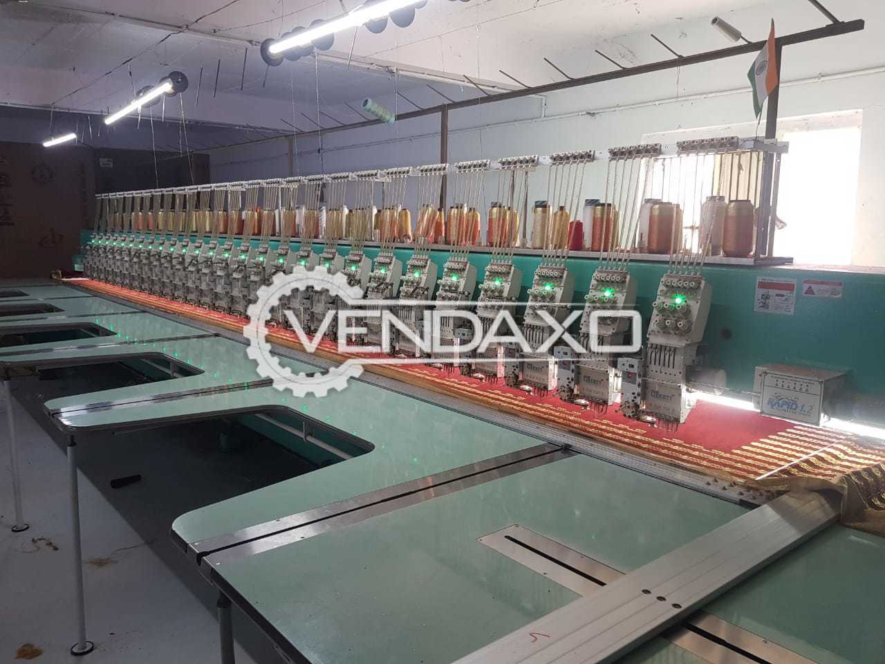 Monograms are embroidered emblems, usually initials, stitched on towels, sheets, hats, jackets and other items. Used Embroidery Machines For Sale Buy Or Sell Used Embroidery Machines Online Vendaxo