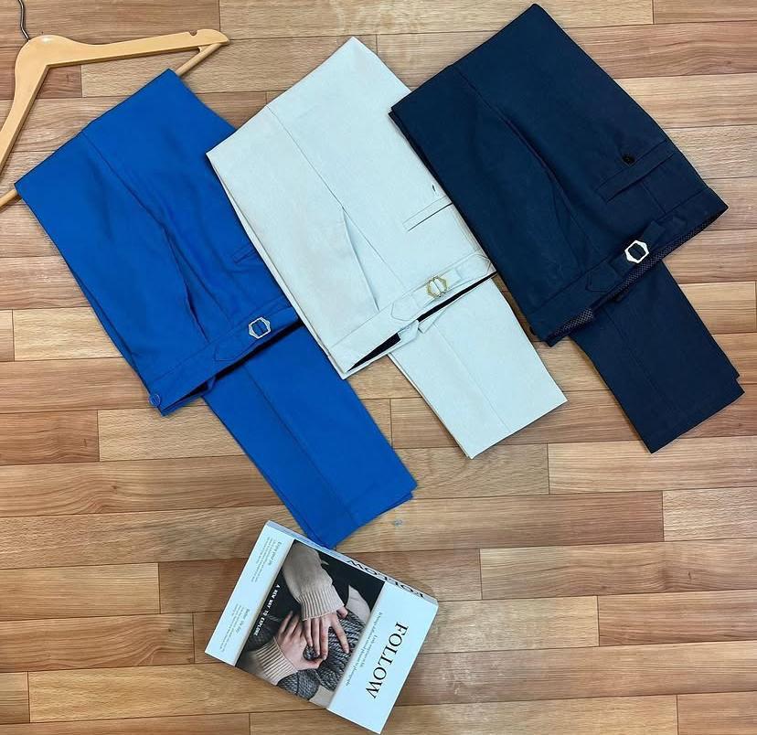 Loopless Pants