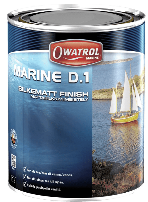 Owatrol D1 kyllästeöljy. Tilavuus 1 litra.