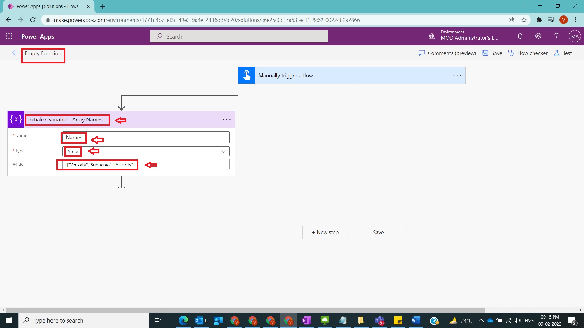 Power automate fundamentals # 55: usage of empty function in power
