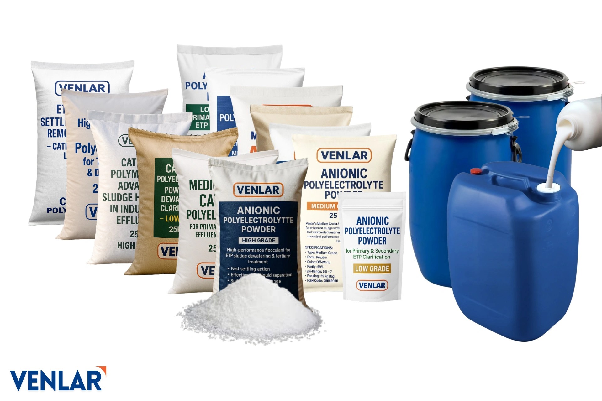 Venlar Polyacrylamide & Silicone Defoamers