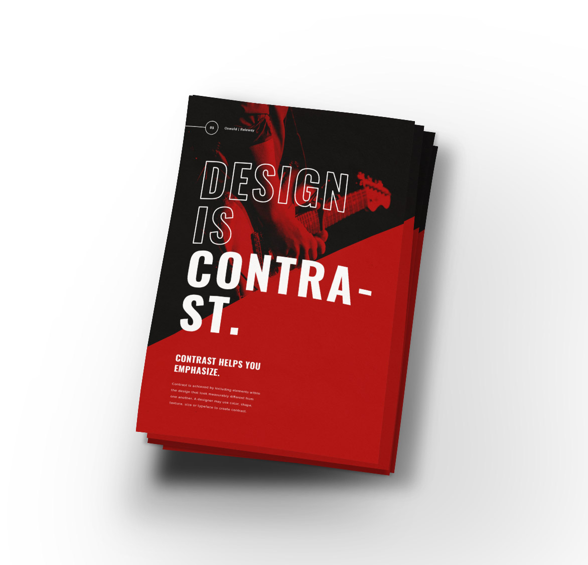 11+ Bold Typography Poster Examples, Templates & Ideas – Daily Design Inspiration #30 (25)