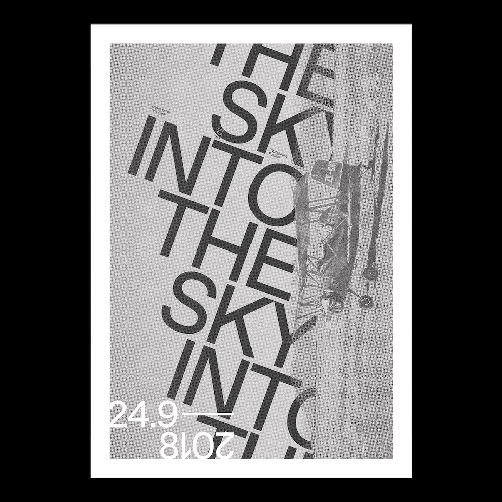 11+ Bold Typography Poster Examples, Templates & Ideas – Daily Design Inspiration #30 (14)