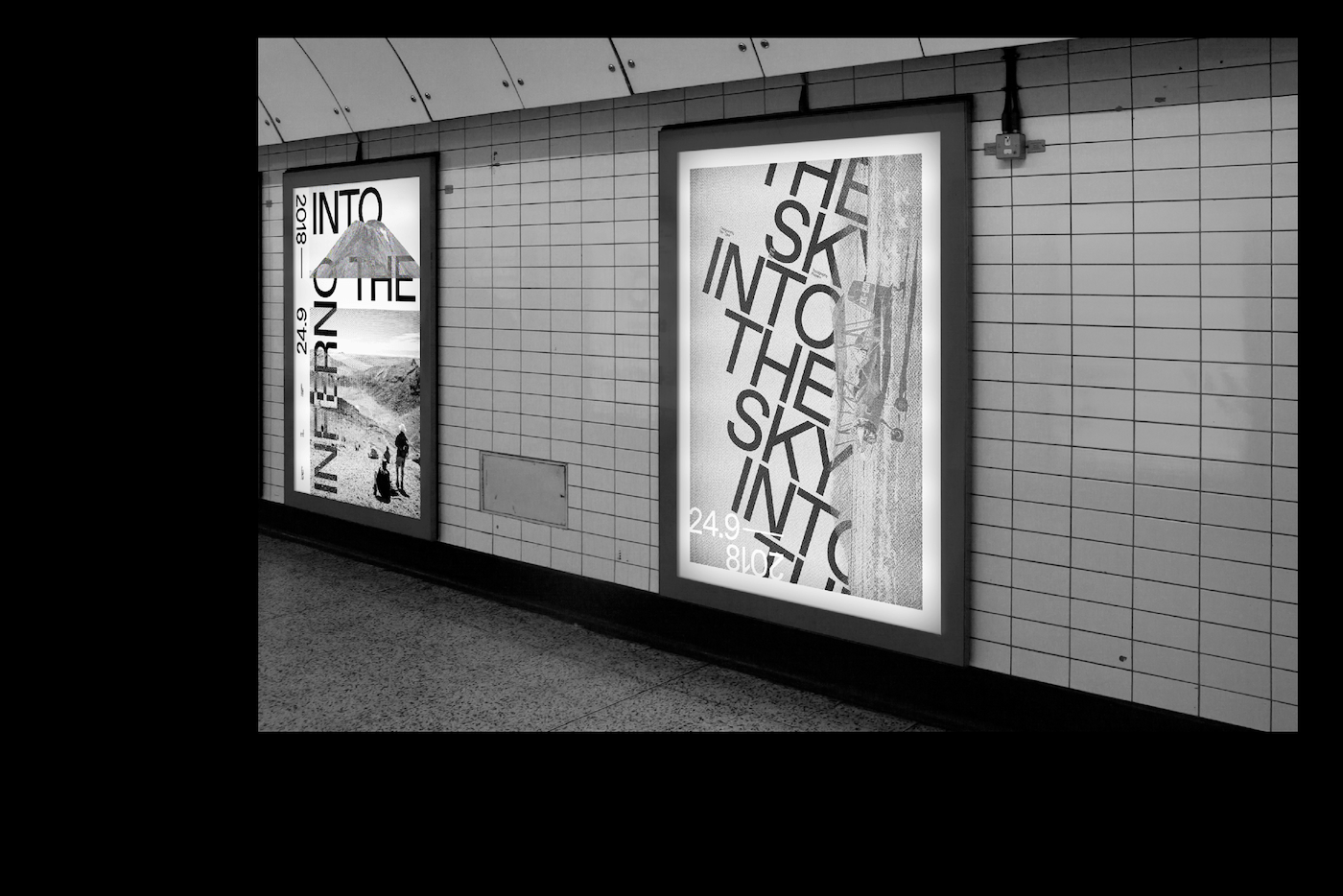 11+ Bold Typography Poster Examples, Templates & Ideas – Daily Design Inspiration #30 (15)