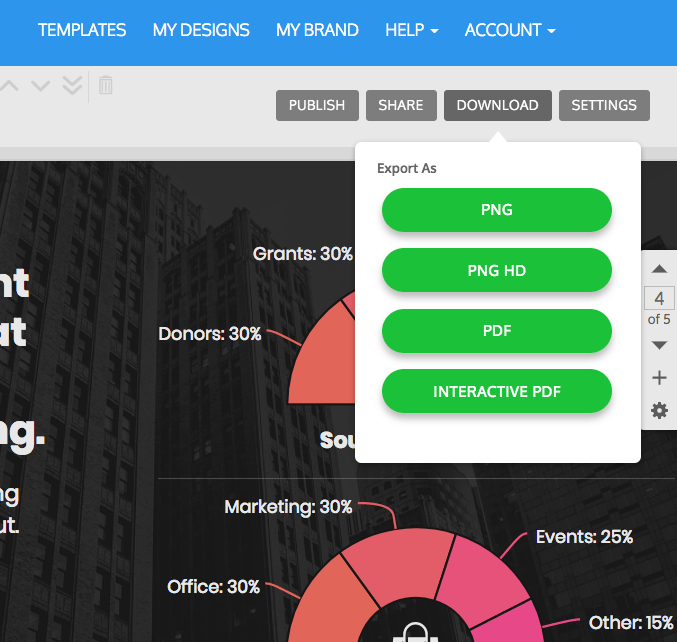 Design A Business Plan Online With Venngage